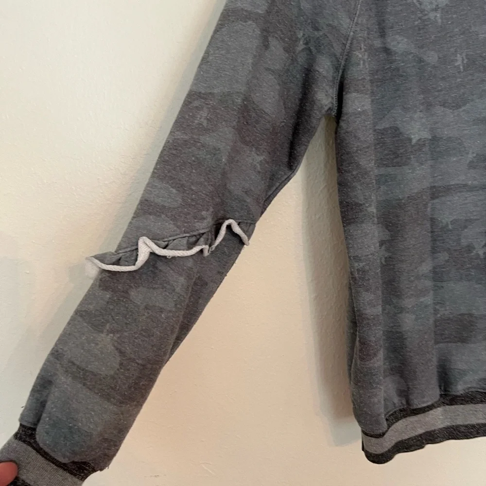 Democracy light gray camouflage sweatshirt - Picture 6 of 8